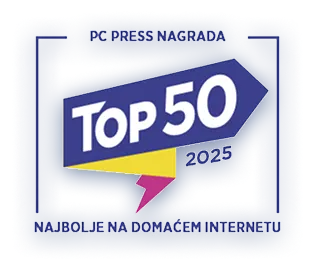 PC Press Top 50 2025 — Najbolje na domaćem internetu